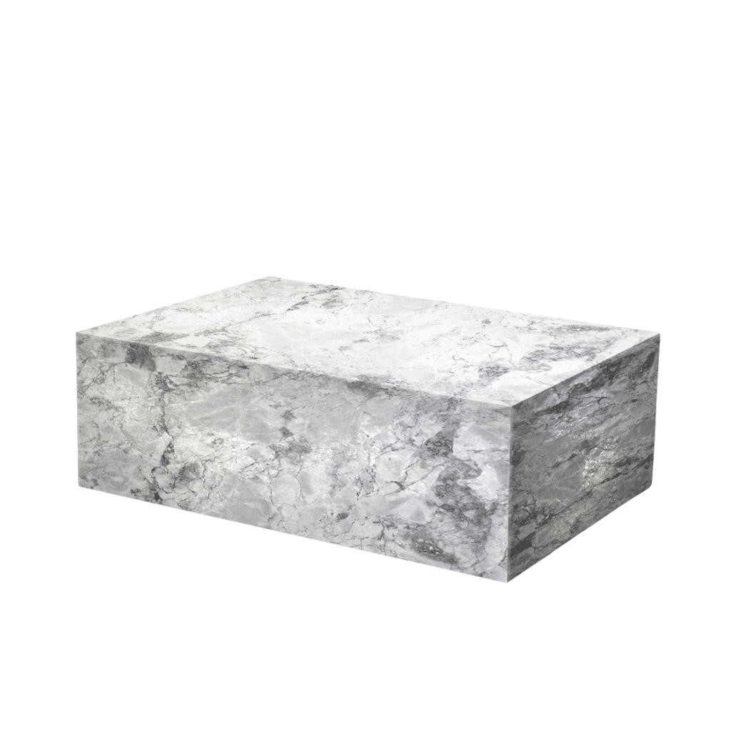 Cantaria Calacatta Superwhite Marmor Couchtisch