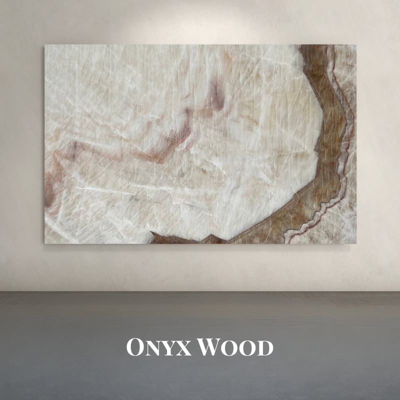 Onyx Wood Naturstein