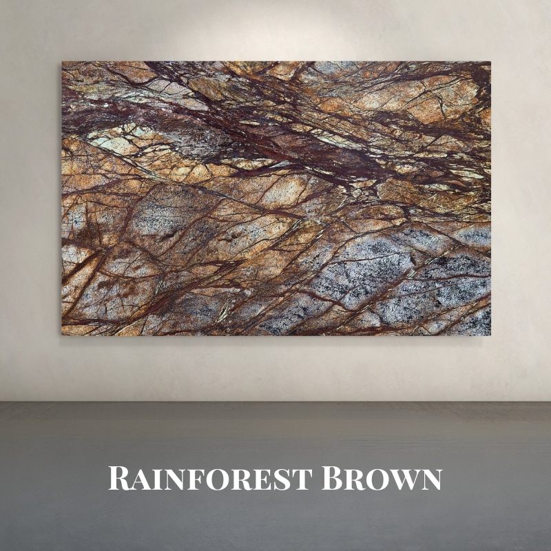 Rainforest Brown Naturstein