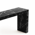 Evora Nero Marquina Console