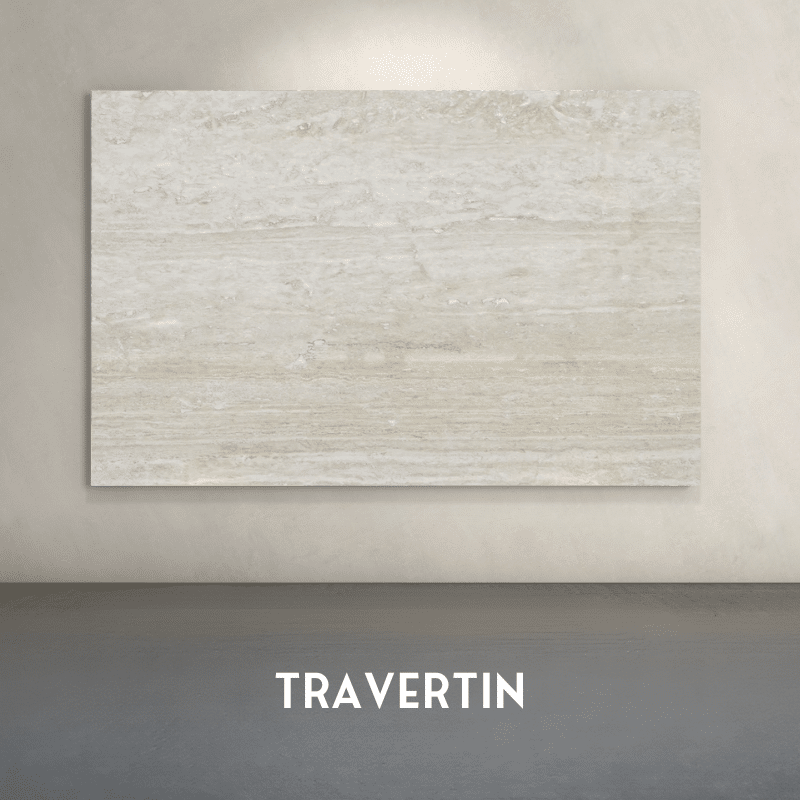 Travertin Naturstein Platte Slab