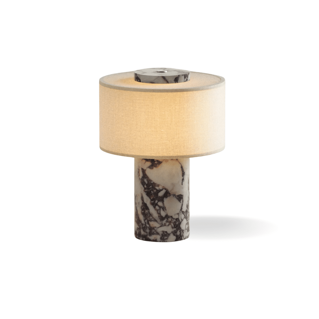 Luzia Calacatta Viola Tischlampe