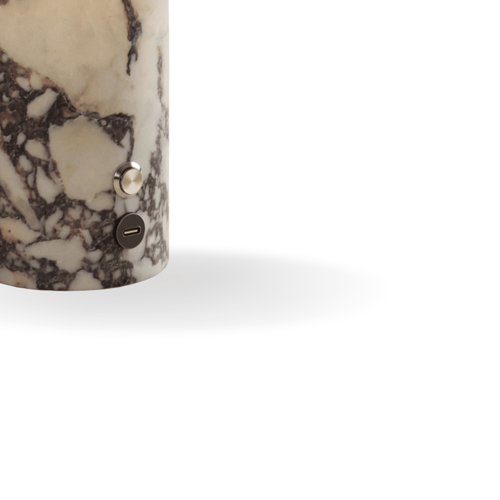 Luzia Calacatta Viola Tischlampe