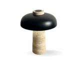 Palmela Travertin Tischlampe