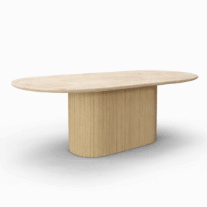 Madeira Travertin Esstisch