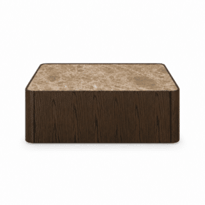 Seia Marron Emperador Light Seia Marmor Couchtisch
